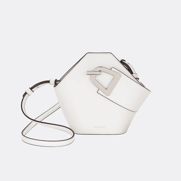 danse lente Handbags - Danse Lente Mini Johnny Bucket Bag - Bianco